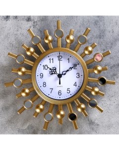 Часы настенные серия Интерьер Аврианш d 25 см микс Nobrand