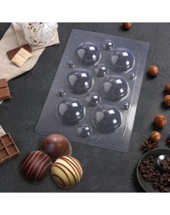 Форма для шоколада Сферы 6 см Nobrand