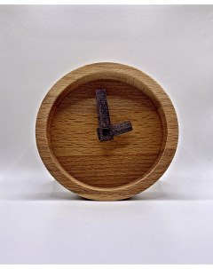Настольные интерьерные деревянные часы SIMPLY Прямоугольник Черный Time plato’s