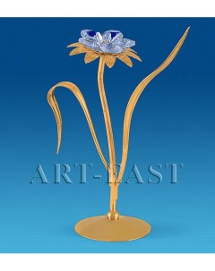 Фигурка Цветок с двумя листочками Юнион AR 4311 113 60452 Crystal temptations