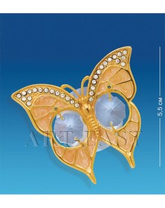 Фигурка на липучке Бабочка золотая Юнион AR 4114 7 113 60057 Crystal temptations