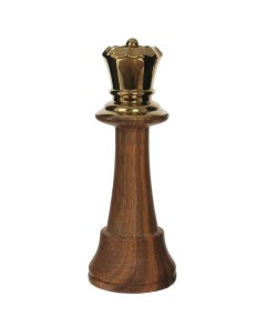 Фигурка декоративная Шахматная королева L12 W12 H34 см KSM 758845 Remeco collection