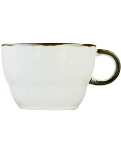 Чашка Пастораль чайная 190мл 85х85х55мм фарфор зеленый Kunstwerk