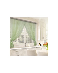Комплект штор для кухни дороти 280x180 св зеленый 45875 Witerra
