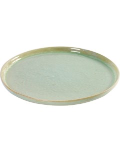 Тарелка Пьюр 215х215х15мм керамика зеленый Serax