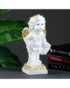 Фигура Ангел малый белый 31х14х15см Хорошие сувениры