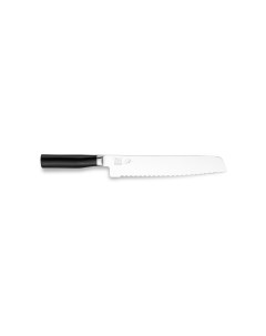 Нож хлебный Камагата 23 см кованая сталь ручка пластик Kai