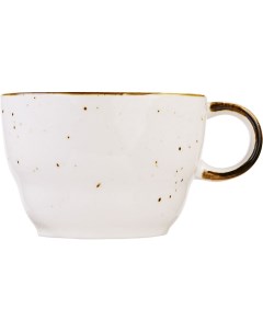 Чашка Пастораль чайная 190мл 85х85х55мм фарфор оранжевый Kunstwerk