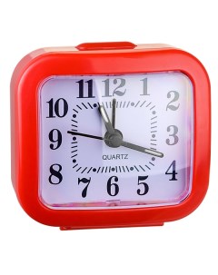 Часы PF TC 004 Quartz часы будильник PF TC 004 прямоугольные 8x7 5 см красные Perfeo