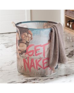Корзина текстильная Get naked 45 55 см Этель
