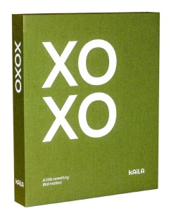 Фотоальбом XOXO 60 страниц 21х28 см под уголки хаки Innova