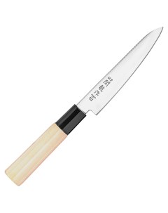 Кухонный нож Киото универсальный двусторонняя заточка сталь 23 5 см 4072472 Sekiryu