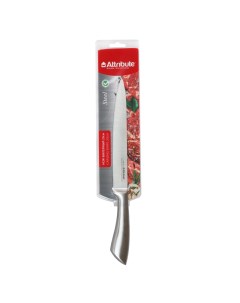 Нож кухонный Steel филейный лезвие 20см 1шт AKS538 Attribute