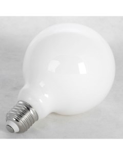 Лампочка светодиодная шар белый E27 6W Edisson GF L 2104 Lussole