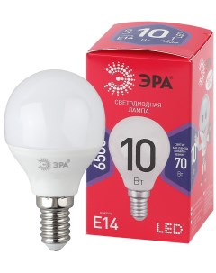 Лампа LED P45 10W 865 E14 R Era