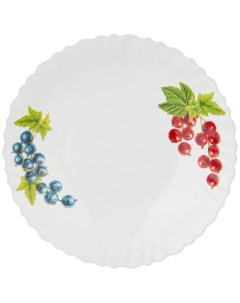 Тарелка десертная berry mood 20 см 6штук Agness