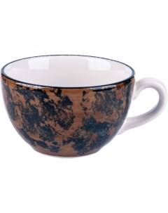 Чашка Аида чайная 280мл фарфор коричневый Lubiana