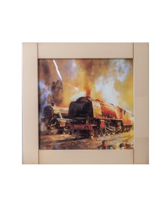 Картина Ретро Поезда 4 Айвори Bogacho