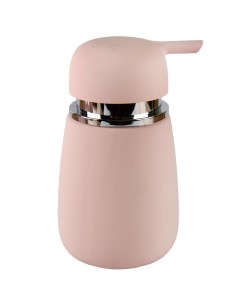 Дозатор для жидкого мыла настольный Soft розовый В4333A 1P керамика Аквалиния