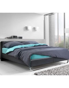 Комплект постельного белья Горная вершина 1 5 спальный хлопок синий Текс-дизайн