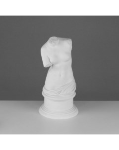 Гипсовая фигура торс Венеры Милосской 20 х 20 х 36 см Мастерская «экорше»
