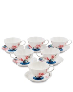 Чайный набор на 6 персон Цветущая сакура Pavone