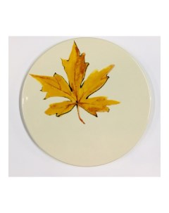 Блюдо сервировочное плоское Leaves 24см 351L Ceramiche noi