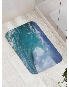 Коврик противоскользящий Высокий гребень для ванной сауны бассейна 77х52 см Joyarty