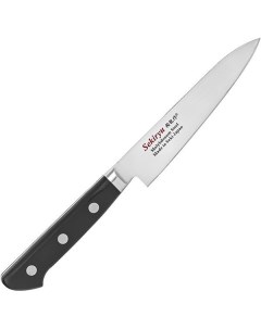 Нож кухонный Петти односторонняя заточка L 23 5 12 см 4072480 Sekiryu