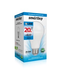 Лампа SBL A65 20 60K E27 Smartbuy