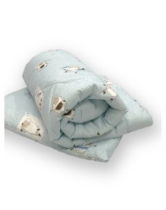 Комплект детский одеяло с подушкой одеяло 140 х 110 5 см подушка 40 х 60 2см Мир-текстиль