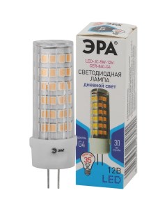 Светодиодная лампа STD LED JC 5W 12V CER 840 G4 Era