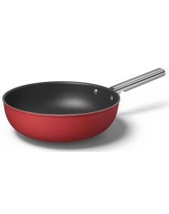 Сковорода для вока 30 см красный CKFW3001RDM Smeg