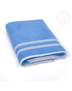 Полотенце махровое Классик Спокойно синее 70х140 Арт-дизайн