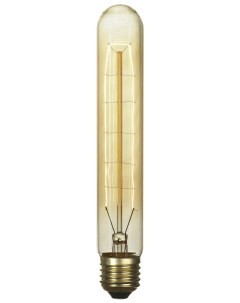 Лампа накаливания E27 60W 2700K цилиндр прозрачный GF E 718 Lussole