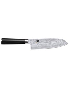 Нож поварской Сантоку Шан Классик 18 см дамасская сталь 32 слоя Kai
