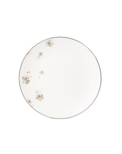 Тарелка десертная Springtime 19 см белая Fioretta