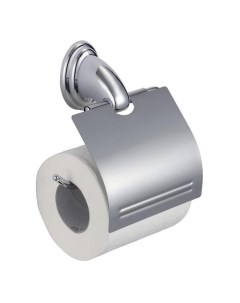 Держатель для туалетной бумаги с крышкой металл хром 240310 20 00 G-teq