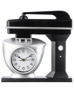 Часы настенные кварцевые Chef kitchen 39 см цвет черный 220 361 Lefard