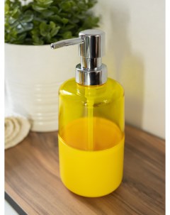 Дозатор для жидкого мыла диспенсер Yellow Trendy PH11191 пластиковый Proffi