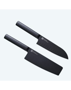 Набор кухонных ножей Black Heat Knife Set Huo hou