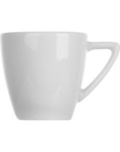 Чашка Классик кофейная 150мл 100х70х75мм фарфор белый Lubiana