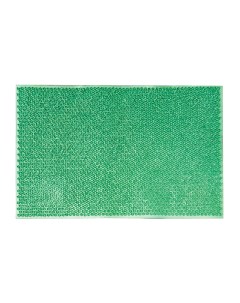 Коврик придверный Травка резиновый 40 x 60 см зеленый Sunstep