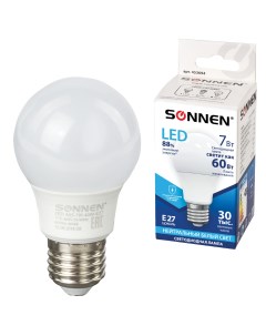 Лампа светодиодная 7 60 Вт цоколь E27 Sonnen
