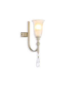 Настенный светильник с хрусталем TR3252 BG GD FR бежевый золото белый матовый E14 max 40W Ambrella light