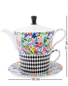 Чайный набор Цветочный блюз Anna lafarg