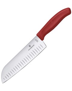 Нож Сантоку 6 8521 17G Красный Victorinox
