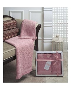 Набор полотенец розовый Karna