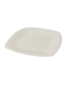 Тарелка одноразовая АВМ Пластик пластиковая белая 30x30 см 12 штук в упаковке Malungma