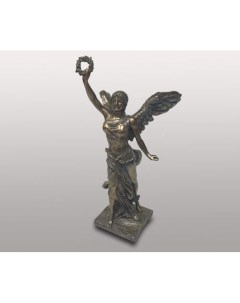 Статуэтка под бронзу Виктория богиня победы Art bronze